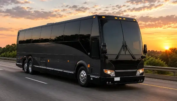 Motor coach for group and hourly corporate transportation