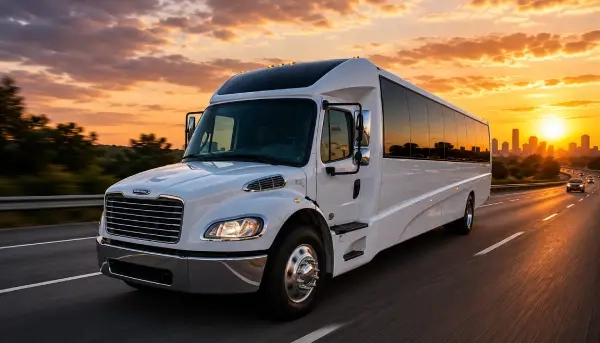 Shuttle bus for corporate event transportation in Walnut Creek