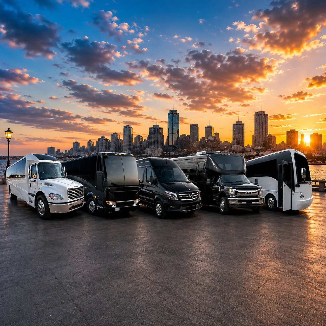 Walnut Creek Limo Service fleet lineup